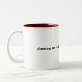 Funnies Zweifarbige Tasse (Links)