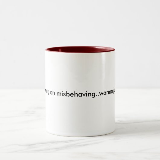 Funnies Zweifarbige Tasse (Mittel)