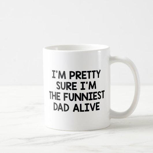 Funniest Vater Alive Kaffeetasse (Rechts)