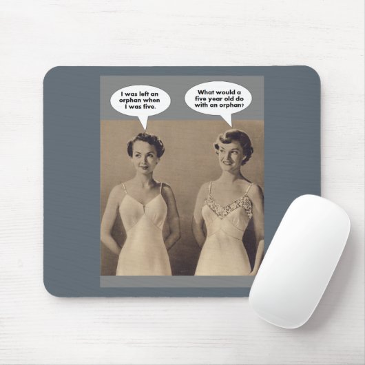 Funnitische Unterhaltung Mousepad (Mit Mouse)