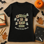 Funnny Halloween Phonics Teacher Sound It Out Boo T-Shirt