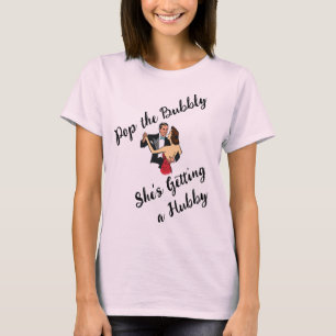 FUNNNY QUOTE & PLAYFUL DESIGN HEN PARTY T - Shirt