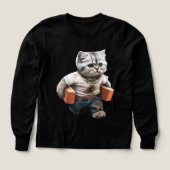 Funnt Cat Bau mit Ziegeln (Design Vorderseite)