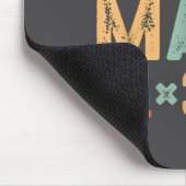 Funny 100 Days School Math Equation Do The Math 10 Mousepad (Ecke)