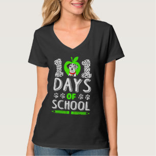Funny 101 Days of School Dalmatiner Hund 100. Smar T-Shirt