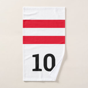 Funny 10 Button für Rechtsbeistand Bowling  Handtuch