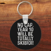 Funny 10 Year Old Bday Boy 10th Birthday Born In 2 Schlüsselanhänger (Vorderseite)