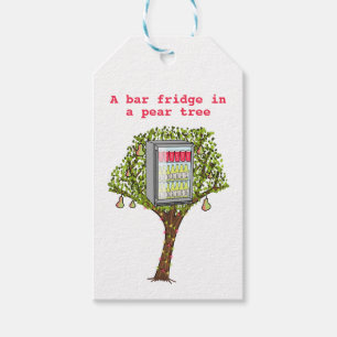 Funny 12 days Christmas Holiday Gift Tag Geschenkanhänger