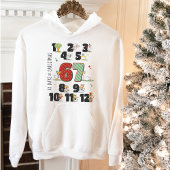 Funny 12 Days of Christmas 67 6 7 Six Seven Meme Hoodie