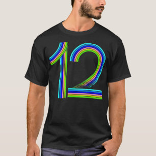 Funny 12. Geburtstag Geschenk Niedlichen Jahre Alt T-Shirt