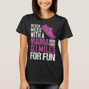 Funny 13.1 Halbmarathon Laufen Frauen Ru T-Shirt