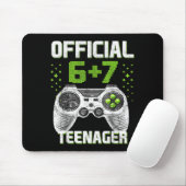 Funny 13th Birthday Teenager 6+7 Year Old Boys Kid Mousepad (Mit Mouse)