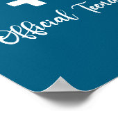 Funny 13th Birthday Teenager 6+7 Year Old Boys Kid Poster (Ecke)