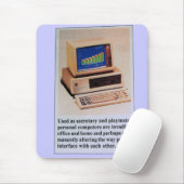 Funny 1981 Personal Computer Blurb Mousepad (Mit Mouse)