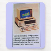 Funny 1981 Personal Computer Blurb Mousepad (Vorne)