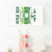 Funny 1983 Golfer 40. Geburtstag Banner (Insitu)