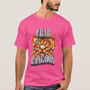 Funny 1990er Crab Rangoon Bootleg Rap Style 90er V T-Shirt