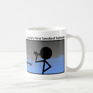 Funny 1. Räucherter Lachs Stickman Tasse - 110