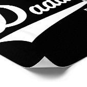 Funny 1st Time Dad Est 2026 New Dad New First Fath Poster (Ecke)