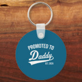 Funny 1st Time Dad Est 2026 New Dad New First Fath Schlüsselanhänger (Vorderseite)