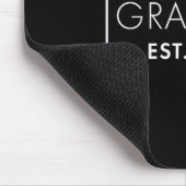 Funny 1st Time Grandpa Est 2026 New Grandpa Mousepad (Ecke)