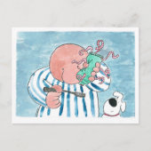 Funny 2020 Weihnachtskarte Feiertagspostkarte (Vorderseite)