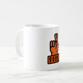 Funny 2022 Good Luck Gift Kaffeetasse (Vorderseite Links)