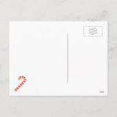 Funny 2022 Holiday Cartoon Feiertagspostkarte (Rückseite)