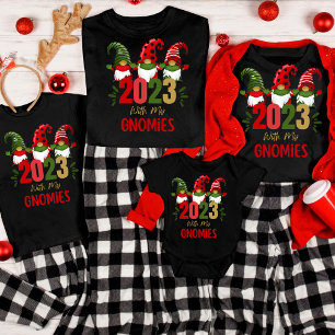 Funny 2023 Neujahr mit meiner Gnomies Group T-Shirt