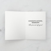 Funny 2024 Abschluss Card Karte (Innenseite)