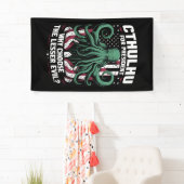 Funny 2024 Wahlen Cthulhu für den Präsidenten Banner (Insitu)