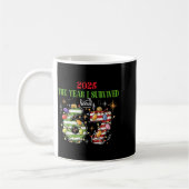 Funny 2025 The Year I Survived Barely 67 Christmas Kaffeetasse (Links)