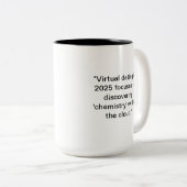 Funny 2025 Verabredet Tasse | Cloud Chemie-Spaß (VorderseiteRechts)
