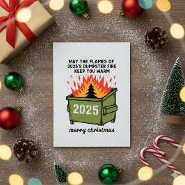 Funny 2026 Christmas Humor Greeting Holiday Card Feiertagskarte