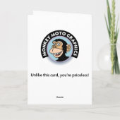 Funny 20. Hochzeitstag Karte (Rückseite)