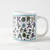Funny 20oz Mug: Know Won Worns Ewe Jumbo-Tasse (Rechts)