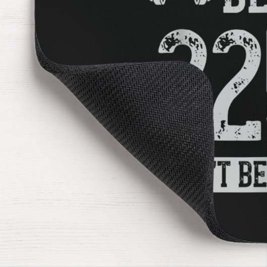 Funny 225 Pound Bench Press Gym - Sei kein Statis Mousepad (Ecke)