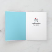 Funny 26.2 Marathon Finisher Karte (Innenseite)