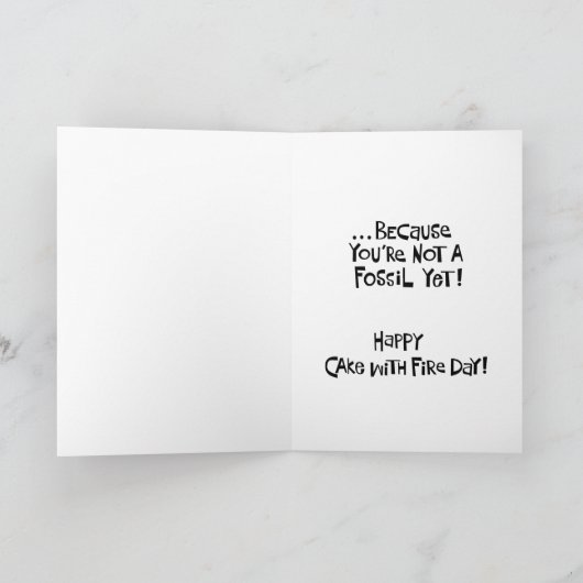 Funny 26. Geburtstag Karte (Innenseite)