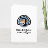 Funny 26. Geburtstag Karte (Rückseite)