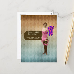 Funny 29 wieder Bester Freund Geburtstag Postkarte