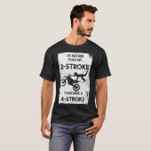 Funny 2 Stroke MX Motocross Dirt Biker T Geschenk T-Shirt (Vorne ganz)
