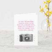 Funny 30. Geburtstag Augencreme Faltkarte Karte (Gelbe Blume)