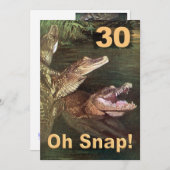 Funny 30. Geburtstag Party Einladungen (Vorne/Hinten)