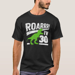 Funny 30. Geburtstag T - Rex Dinosaurier Geschenk T-Shirt