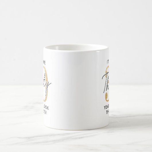 Funny 30. Geburtstagsgeschenk Kaffeetasse (Mittel)