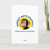 Funny 31. Geburtstag Karte (Rückseite)