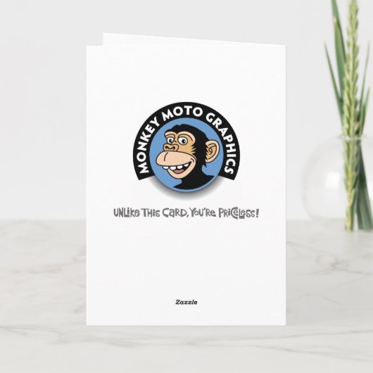 Funny 33. Geburtstag Karte (Rückseite)