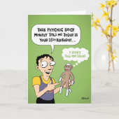 Funny 35. Geburtstag Gruß Karte (Gelbe Blume)