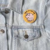 Funny 3 Cartoon Illustration Schweinejahr Geburtst Button (Beispiel)